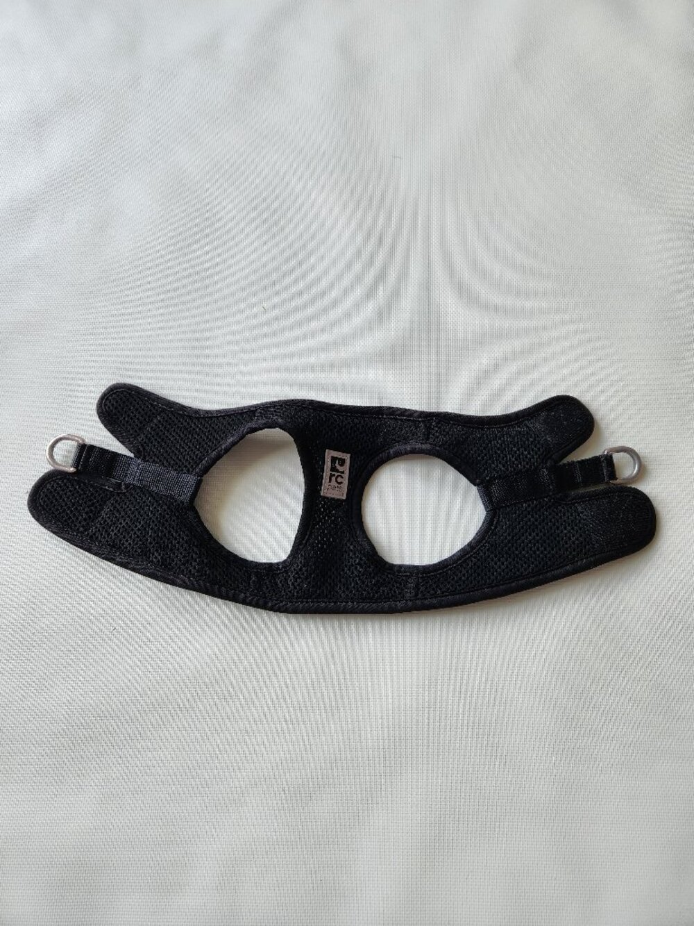 RC Pets Black Mesh Dog Harness XXS Extra Extra Small Dual D-Ring Adjustable
